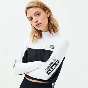 adidas Half Zip Fleece Sweatshirt